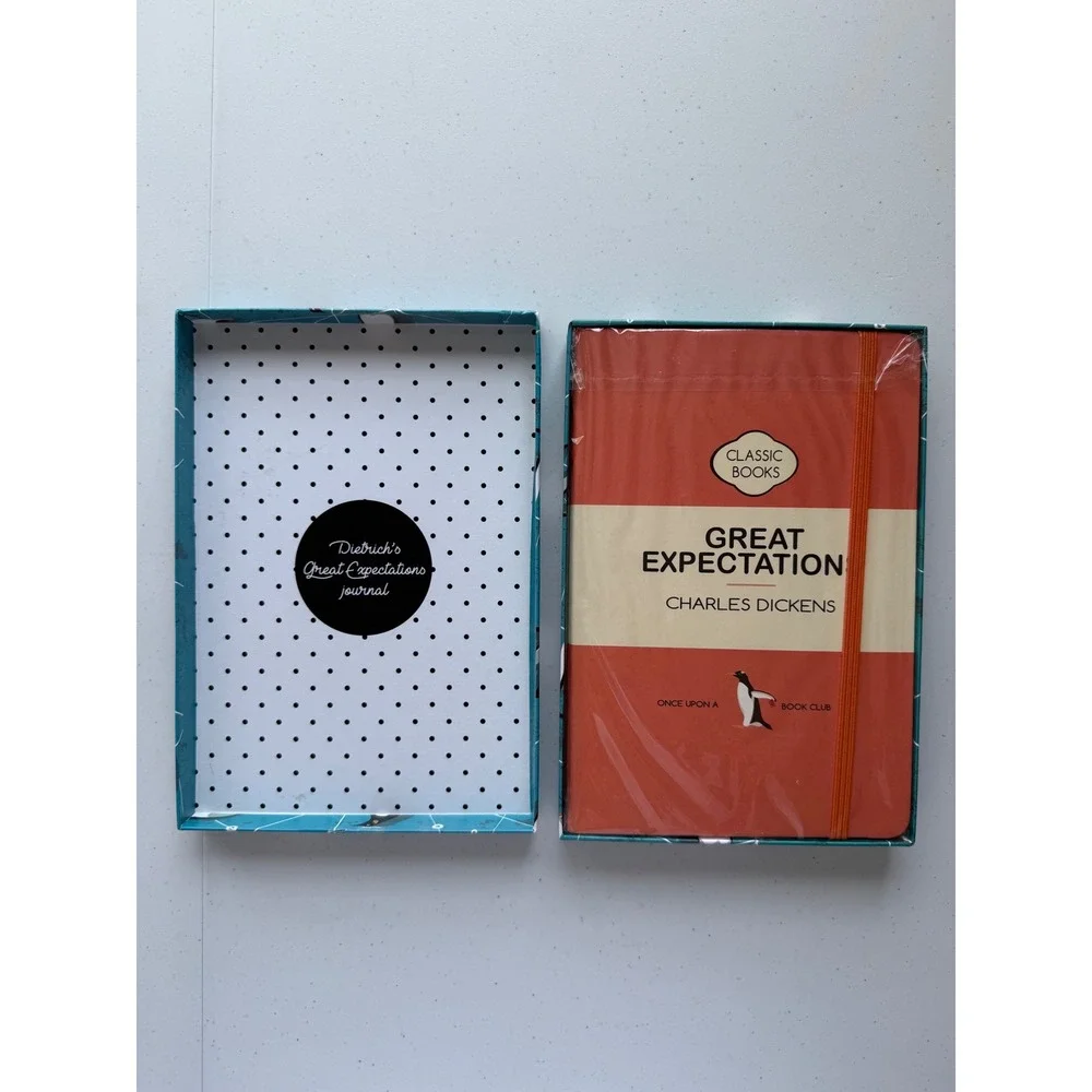 Once Upon A Book Club Great Expectations Journal Charles Dickens Penguin NIP